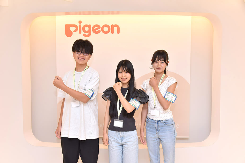 ピジョン株式会社​のリポーターの集合写真